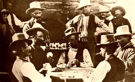 Velho oeste mesas de poker